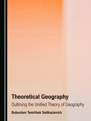 cover image of Theoretical Geography